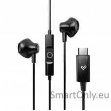 Energy Sistem Wired Earphones | EasyPods Type C | Built-in microphone | USB-C | Space