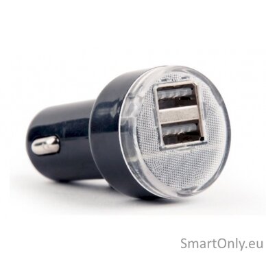 EnerGenie 2-port USB car charger EG-U2C2A-CAR-02