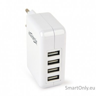 EnerGenie Universal USB charger EG-U4AC-02 White 3