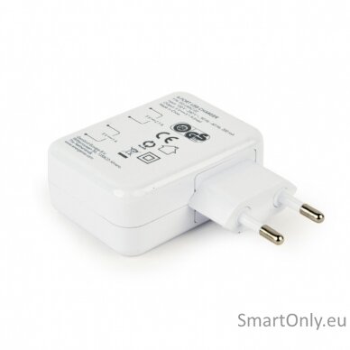 EnerGenie Universal USB charger EG-U4AC-02 White 4
