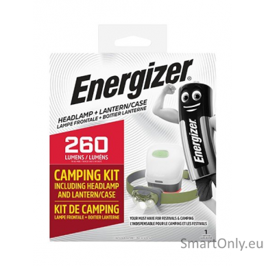 Energizer prožektoriaus ant galvos ir žibinto-laikiklio rinkinys LP139720