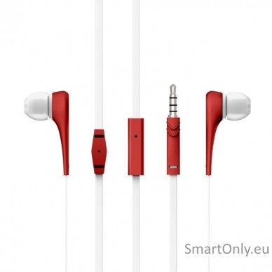 Energy Sistem Earphones Style 1+ 3.5 mm, In-ear/Ear-hook, Microphone, Red 1