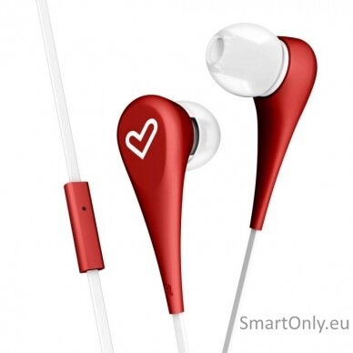 Energy Sistem Earphones Style 1+ 3.5 mm, In-ear/Ear-hook, Microphone, Red 3