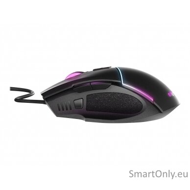 Energy Sistem Gaming Mouse ESG M2 Flash USB 2.0, 6400 DPI, 8 customizable buttons, RGB LED’s Energy Sistem ESG M2 Flash Wired Gaming Mouse Black 8