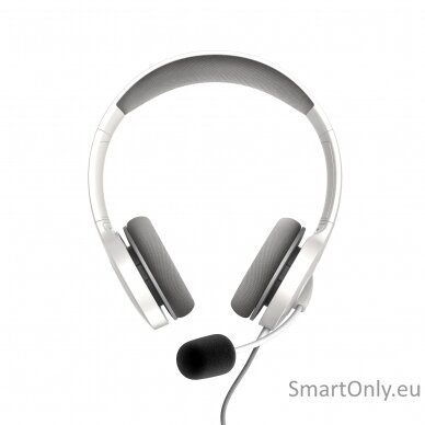 Energy Sistem Headset Office 3 White (USB and 3.5 mm plug, volume and mute control, retractable boom mic) 2