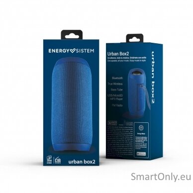 Energy Sistem Speaker Urban Box 2 10 W, Bluetooth, Wireless connection, Ocean 4