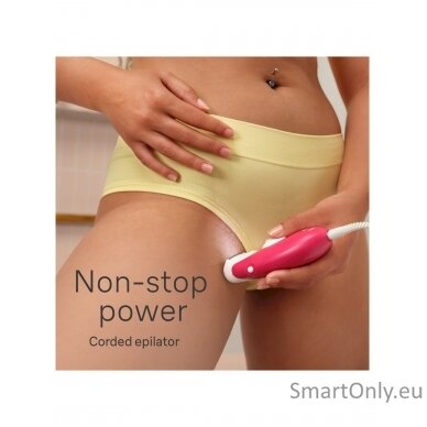 Epilator | SE3-000 Silk épil 3 | Number of power levels 2 | White/Purple 4