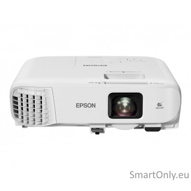 Epson 3LCD projector EB-992F Full HD (1920x1080), 4000 ANSI lumens, White, Lamp warranty 12 month(s) 2