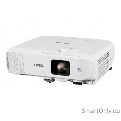 Epson 3LCD projector EB-992F Full HD (1920x1080), 4000 ANSI lumens, White, Lamp warranty 12 month(s) 24