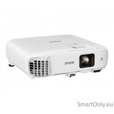 Epson 3LCD projector EB-992F Full HD (1920x1080), 4000 ANSI lumens, White, Lamp warranty 12 month(s) 25