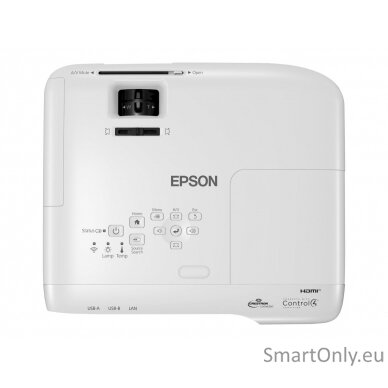 Epson 3LCD projector EB-992F Full HD (1920x1080), 4000 ANSI lumens, White, Lamp warranty 12 month(s) 26