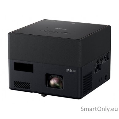 Epson Mini 3LCD Projector EF-12 Full HD (1920x1080), 1000 ANSI lumens, Black, Lamp warranty 12 month(s)