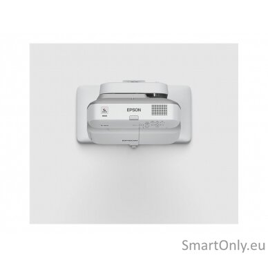 Epson Ultra Short Throw Series EB-685WI WXGA (1280x800), 3500 ANSI lumens, 14.000:1, White, Lamp warranty 12 month(s) 12