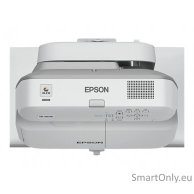 Epson Ultra Short Throw Series EB-685WI WXGA (1280x800), 3500 ANSI lumens, 14.000:1, White, Lamp warranty 12 month(s) 17