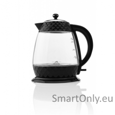 ETA Crystal Kettle ETA315490000 Electric 2200 W 1.7 L Glass 360° rotational base Glass/Black