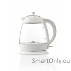 ETA Crystal Kettle ETA315490010 Electric 2200 W 1.7 L Glass 360° rotational base Glass/White