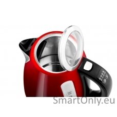 ETA Kettle Ela Digi ETA959890010 Electric 2200 W 1.7 L Stainless steel 360° rotational base Red