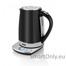 ETA Kettle ETA158790000 With electronic control 2200 W 1.7 L Stainless steel 360° rotational base Black