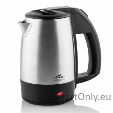 ETA Kettle ETA618890010 Holiday Electric 1000 W 0.5 L Stainless steel Black/Stainless steel