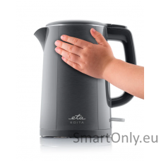 ETA Kettle | ETA859590020 EDITA | Electric | 2200 W | 1.5 L | Stainless steel | 360° rotational base | Gray