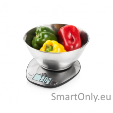 ETA Kitchen scale ETA677890000 Dori Maximum weight (capacity) 5 kg Graduation 1 g Display type LCD Stainless steel