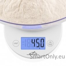 ETA Kitchen scale with a bowl ETA577090000 Mari Graduation 1 g Display type LCD White