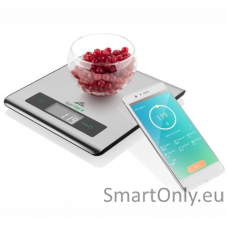 ETA Kitchen scales with smart application  Nutri Vital Maximum weight (capacity) 5 kg Graduation 1 g Display type LCD Silver