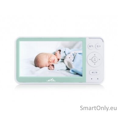 ETA | Baby Monitor | ETA530690000 MIMI | Flexible camera | White/Green 6