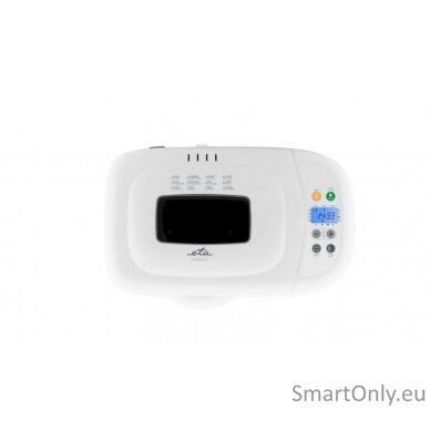 ETA Bread Maker | ETA214990020 Harmony II | Power 850 W | Number of programs 12 | Display Yes | White 3