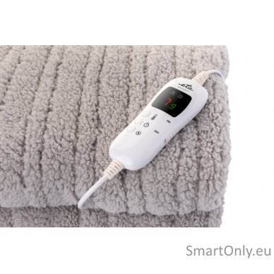 ETA Electric Heated Blanket 4325 90000 Number of heating levels 9 Number of persons 1 Washable Remote control Shu velveteen & Coral fleece 120 W Beige 1