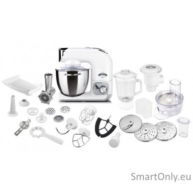 ETA Food processor ETA002890061 Gratus MAX 1200 W Bowl capacity 5.5 L Number of speeds 8 Blender Meat mincer White 1