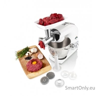 ETA Food processor ETA002890061 Gratus MAX 1200 W Bowl capacity 5.5 L Number of speeds 8 Blender Meat mincer White 3