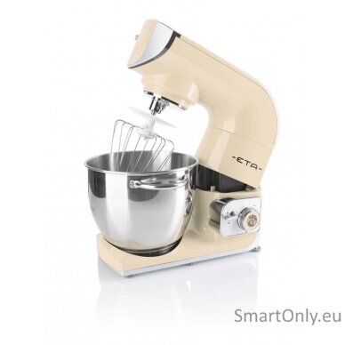 ETA Food processor ETA002890062 Gratus STORIO 1200 W Bowl capacity 5.5 L Number of speeds 6 Blender Meat mincer Beige 1