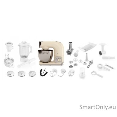 ETA Food processor ETA002890062 Gratus STORIO 1200 W Bowl capacity 5.5 L Number of speeds 6 Blender Meat mincer Beige 2