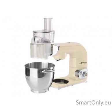 ETA Food processor ETA002890062 Gratus STORIO 1200 W Bowl capacity 5.5 L Number of speeds 6 Blender Meat mincer Beige 7