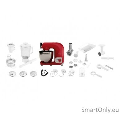 ETA Food processor ETA002890063 Gratus STORIO 1200 W Bowl capacity 5.5 L Number of speeds 6 Blender Meat mincer Red 14