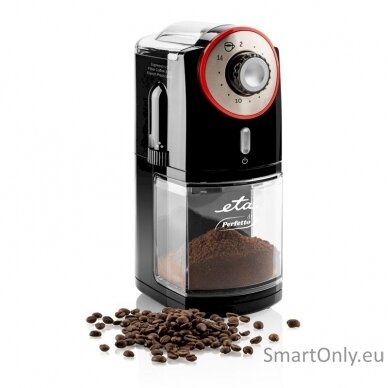 ETA | Grinder | Perfetto ETA006890000 | 100 W | Coffee beans capacity 200 g | Lid safety switch | Number of cups Up to 14 pc(s) | Black 4