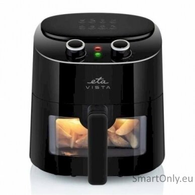 ETA Hot air fryer ETA016890000 Vista Power 1300 W Capacity 4.3 L Hot air technology Black