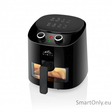 ETA Hot air fryer ETA016890000 Vista Power 1300 W Capacity 4.3 L Hot air technology Black 2