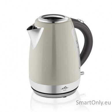 ETA Kettle ELA ETA859890070 Standard 2100 W 1.7 L Stainless steel 360° rotational base Cream