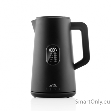 ETA Kettle Elsa ETA559790000 Electric 1800 W 1.5 L Stainless steel 360° rotational base Black 1