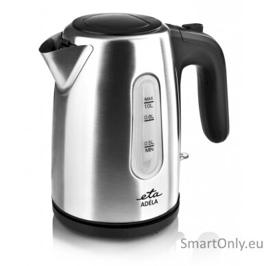 ETA Kettle | ETA160490000 ADÉLA | Electric | 1600 W | 1 L | Stainless Steel | 360° rotational base | Stainless Steel 1