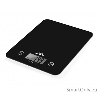 ETA Kitchen scales Lori ETA277790050 Maximum weight (capacity) 5 kg Graduation 1 g Display type LCD Black