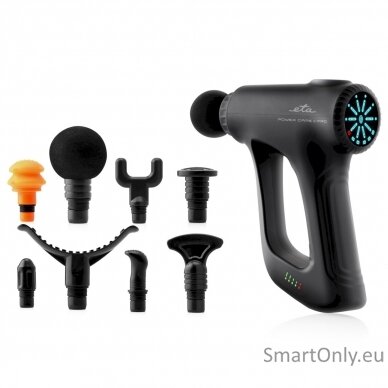 ETA Massage Gun | ETA266090000 PowerCare Pro | Number of massage zones 3 | Number of power levels 10 | Black