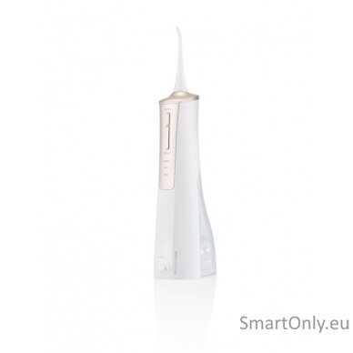 ETA Oral Irrigator Sonetic ETA270890000 Cordless, 200 ml, Number of heads 2, White/Gold 1