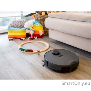 ETA Robot Vacuum Cleaner | Aurum PRO ETA624190000 | Wet&Dry | Operating time (max) 240 min | Li-ion | 5200 mAh | Dust capacity 0.25 L | Grey 6