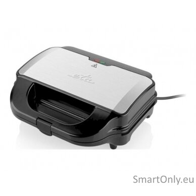 ETA Sandwich maker Sorento ETA315190010 900 W Number of plates 4 Number of pastry 2 Black/Stainless steel 7