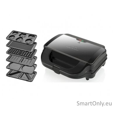 ETA Sandwich Maker Sorento Plus ETA515190000 900 W Number of plates 6 Number of pastry 2 Black 8