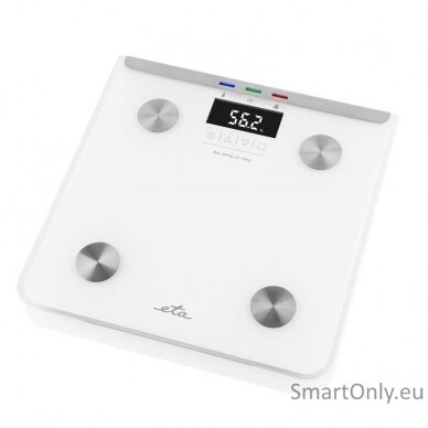 ETA Scales Laura ETA078190000 Body analyzer, Maximum weight (capacity) 180 kg, Accuracy 100 g, White 3