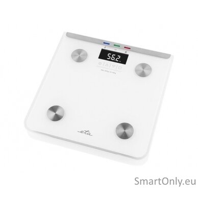 ETA Scales Laura ETA078190000 Body analyzer, Maximum weight (capacity) 180 kg, Accuracy 100 g, White 4